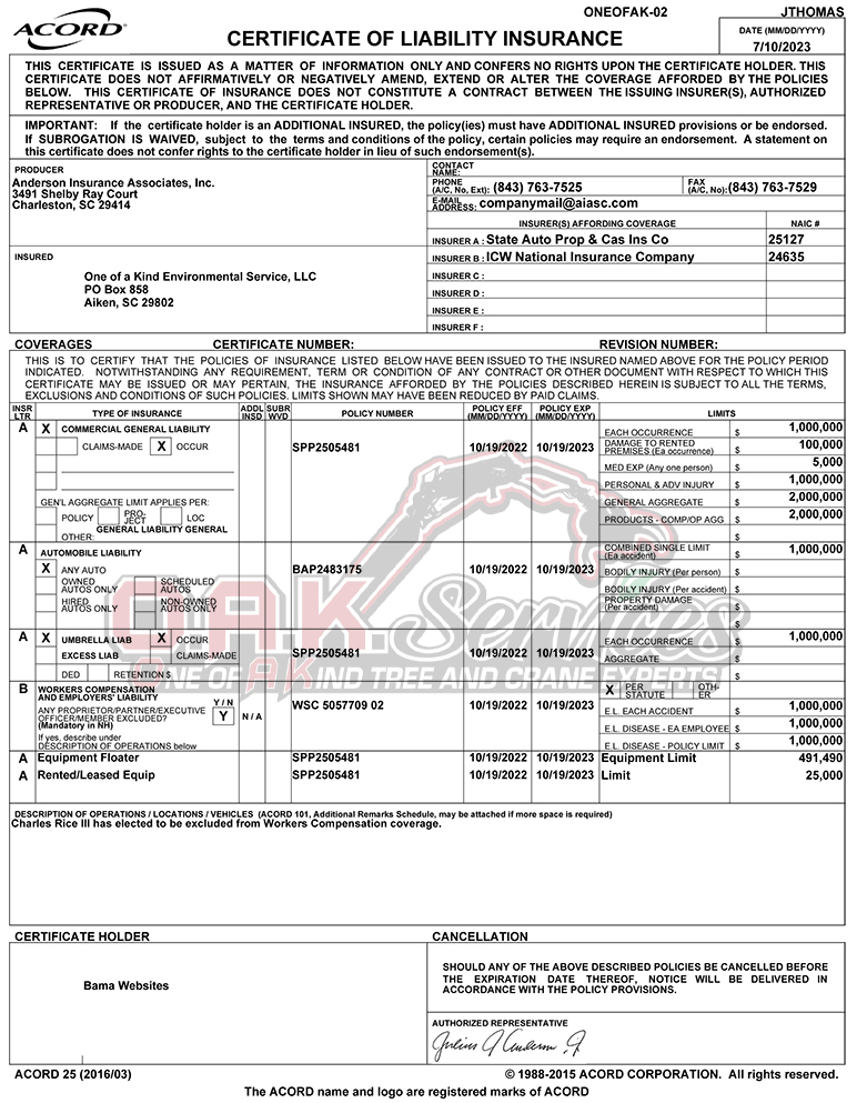 2023-Liability-Insurance-Proof-O.A.K.-Services